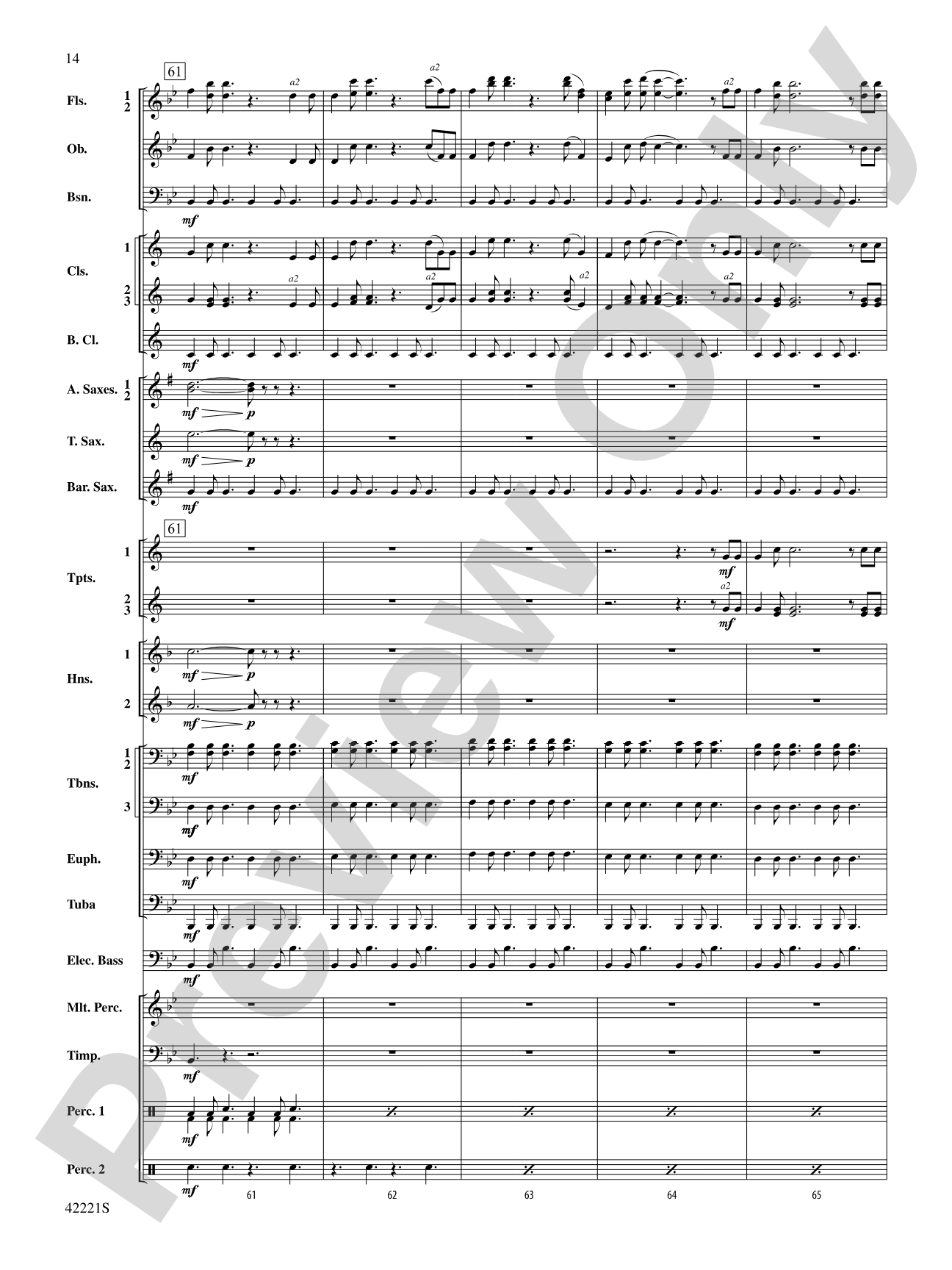 Carry On: Concert Band Conductor Score & Parts
