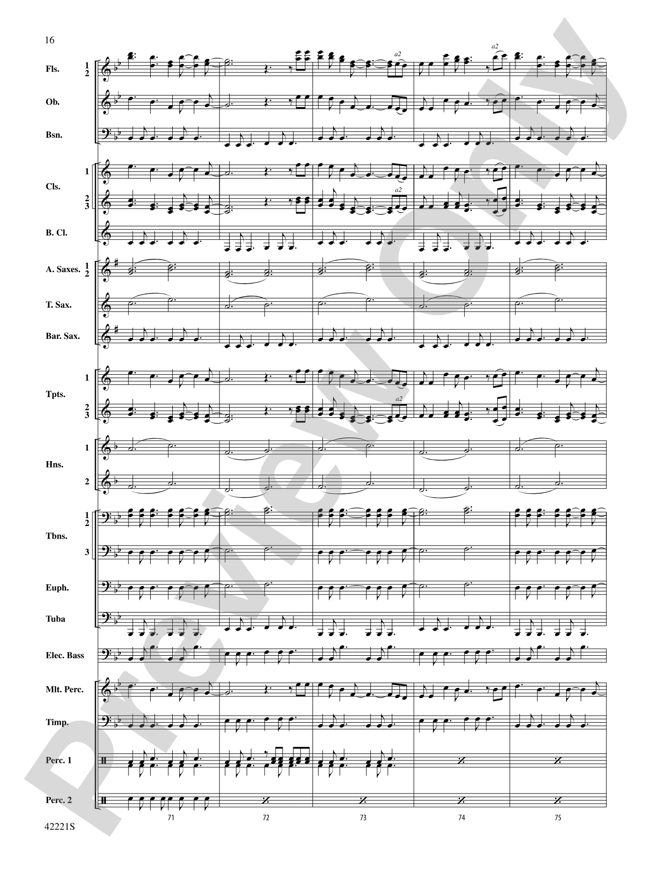 Carry On: Concert Band Conductor Score & Parts