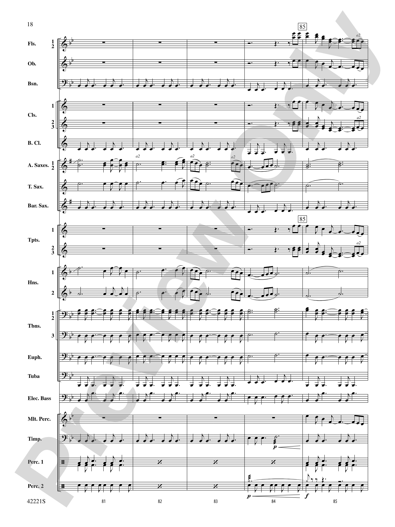 Carry On: Concert Band Conductor Score & Parts