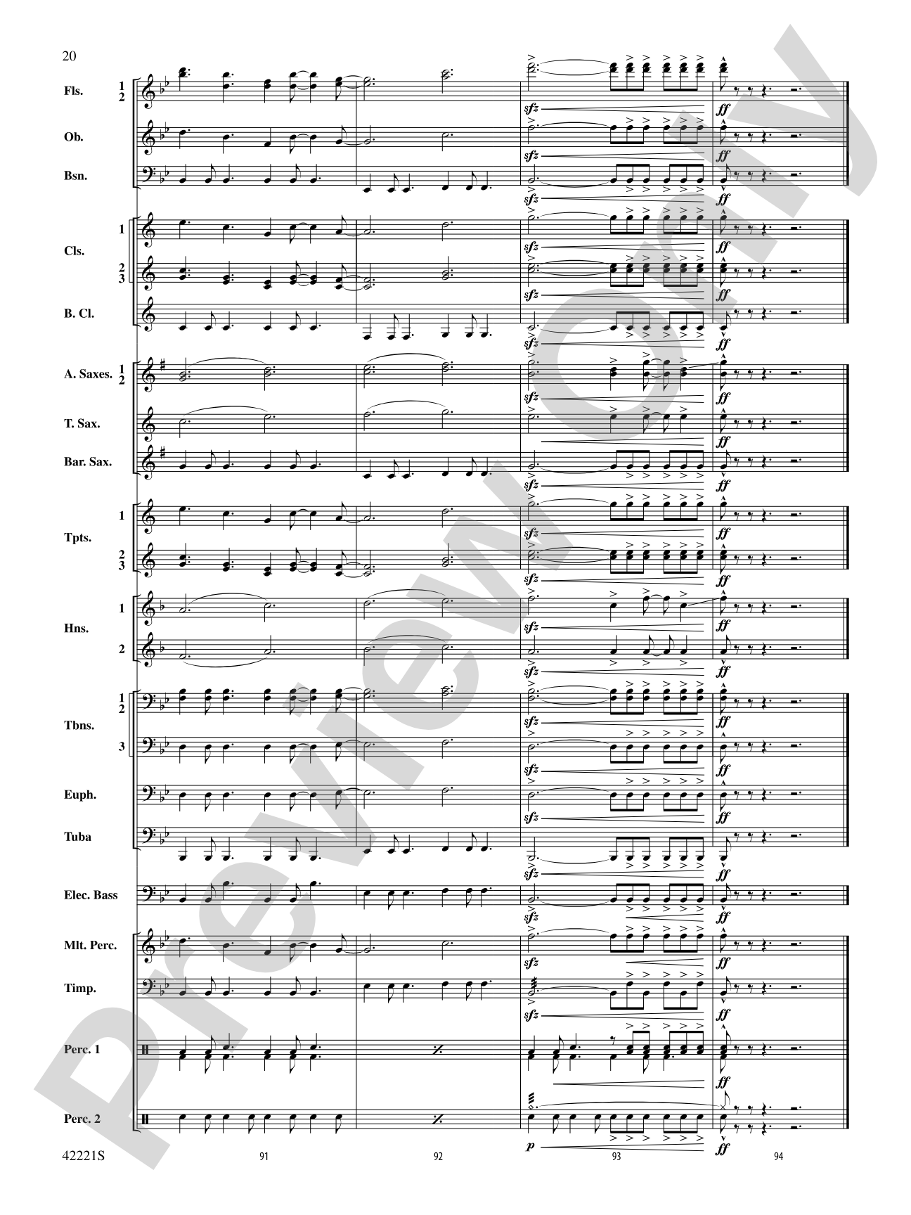 Carry On: Concert Band Conductor Score & Parts