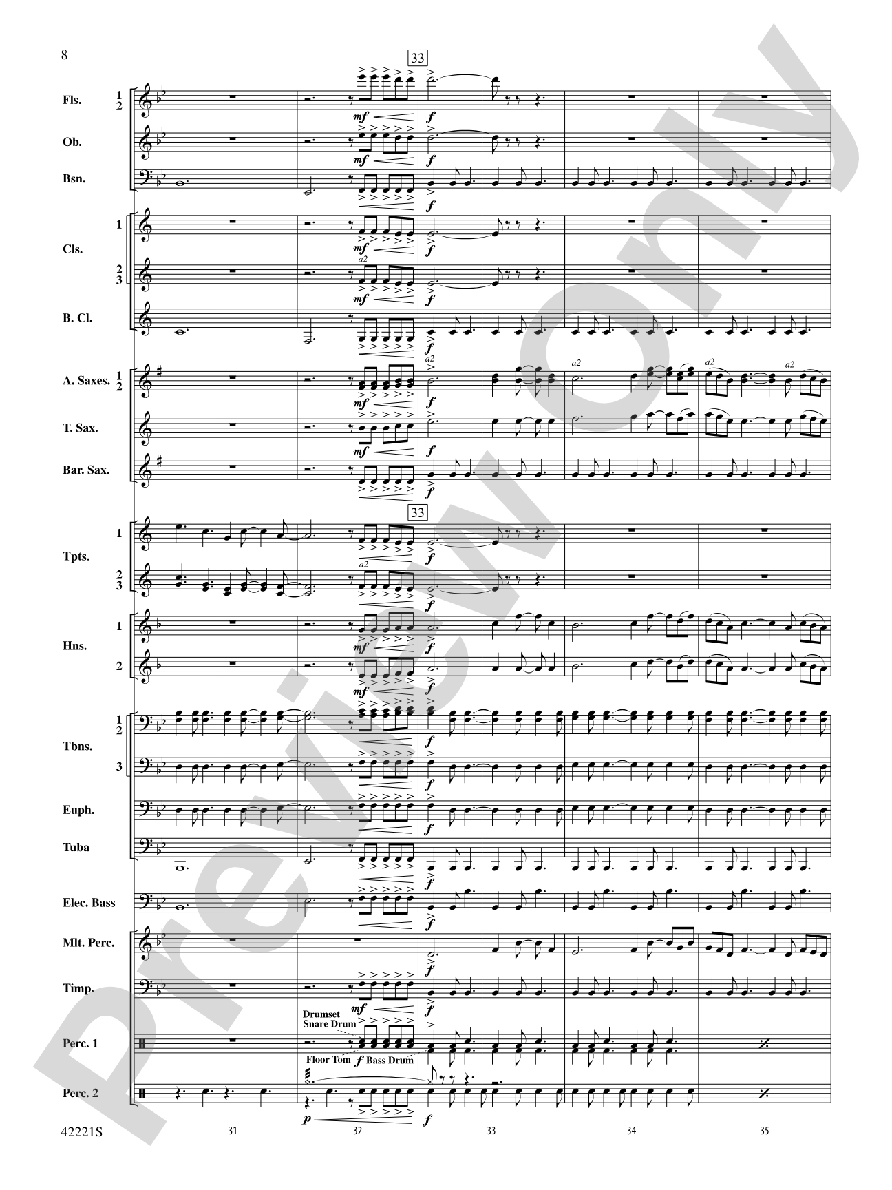 Carry On: Concert Band Conductor Score & Parts