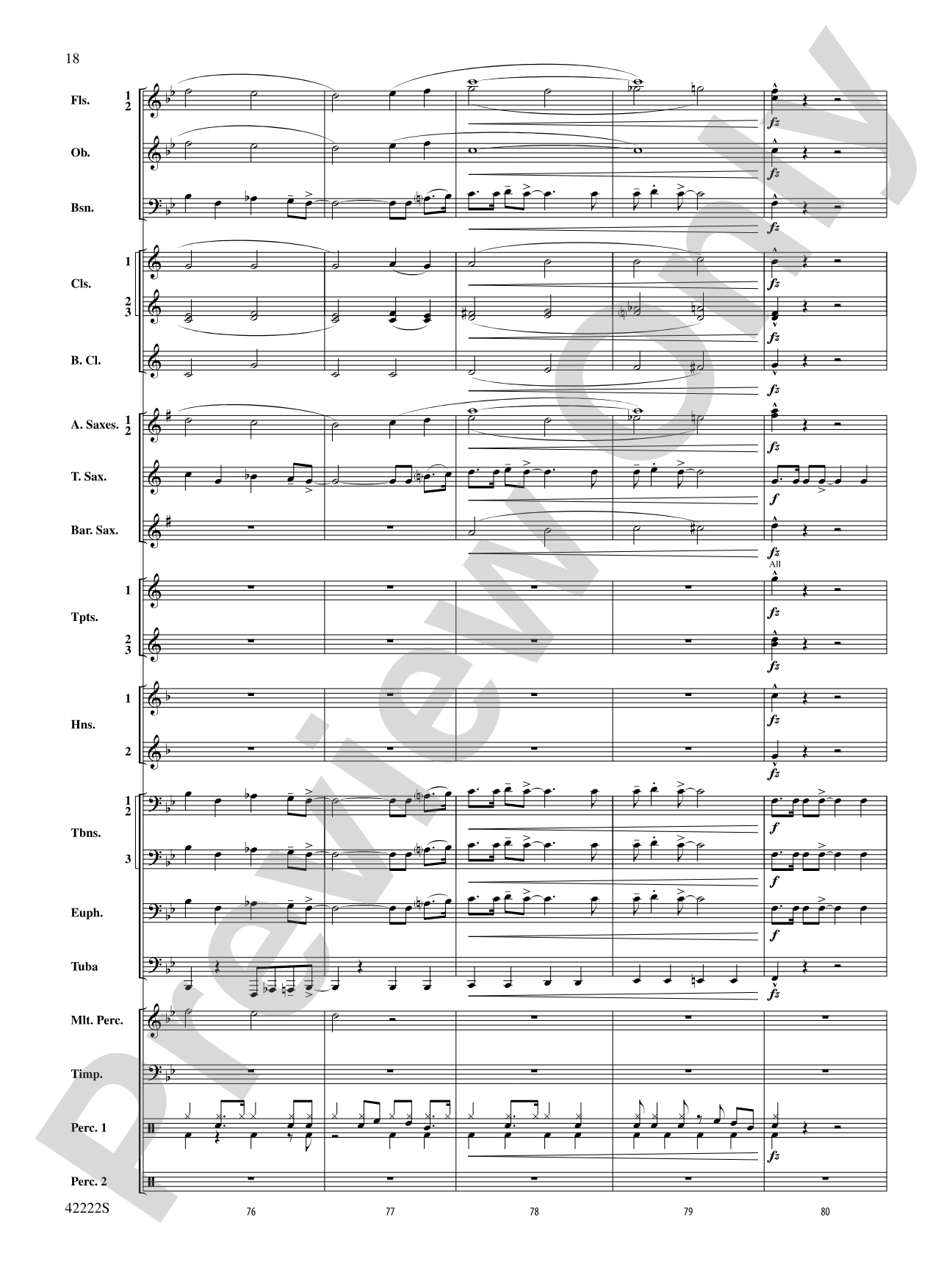 Pippin: Concert Band Conductor Score & Parts