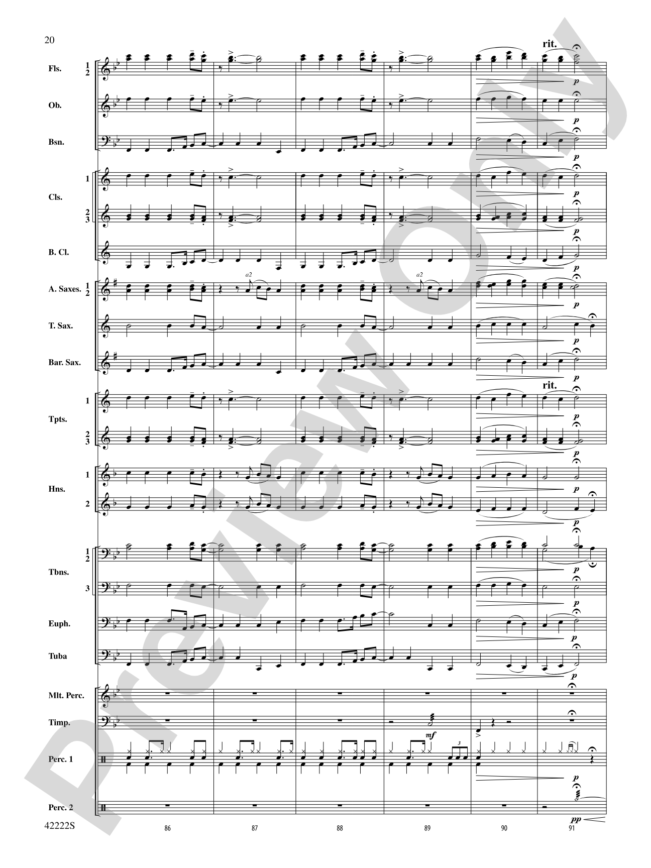 Pippin: Concert Band Conductor Score & Parts