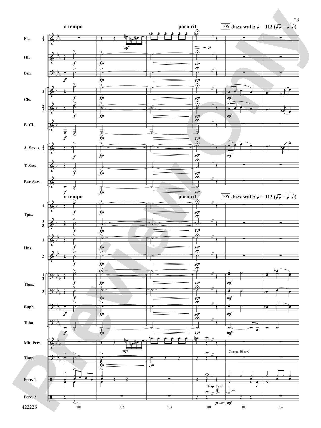 Pippin: Concert Band Conductor Score & Parts
