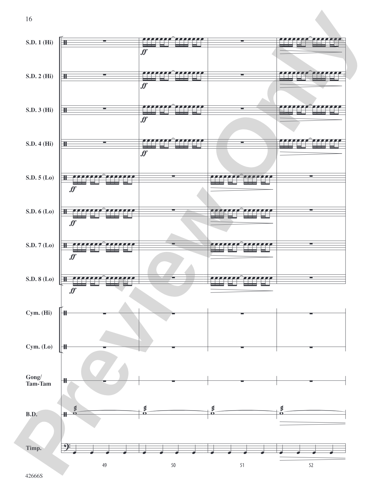 Drum Celebration: Percussion Ensemble Conductor Score & Parts