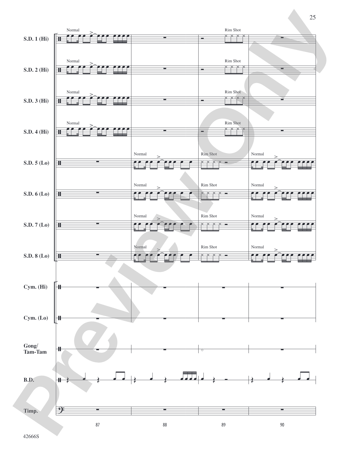 Drum Celebration: Percussion Ensemble Conductor Score & Parts
