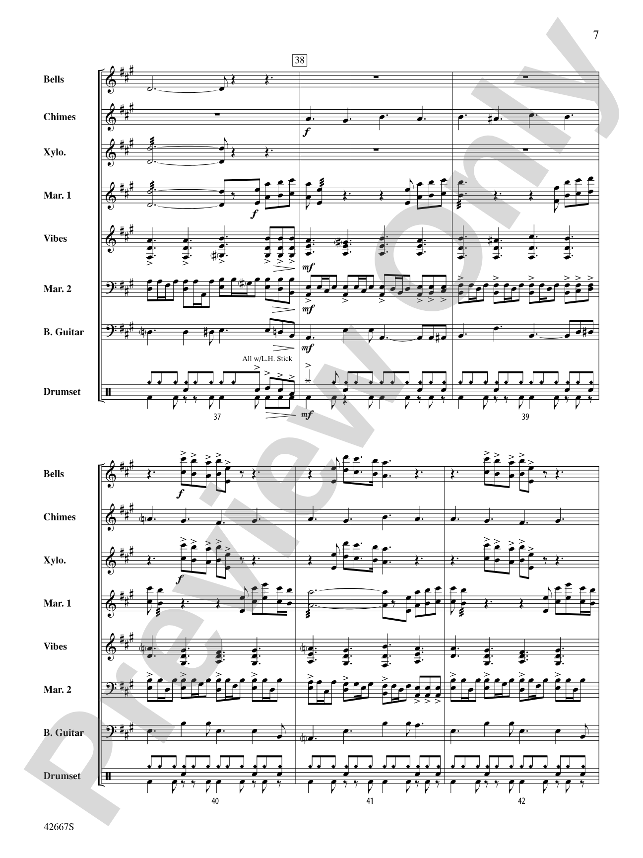 John Lennon Holiday Medley: Percussion Ensemble Conductor Score & Parts