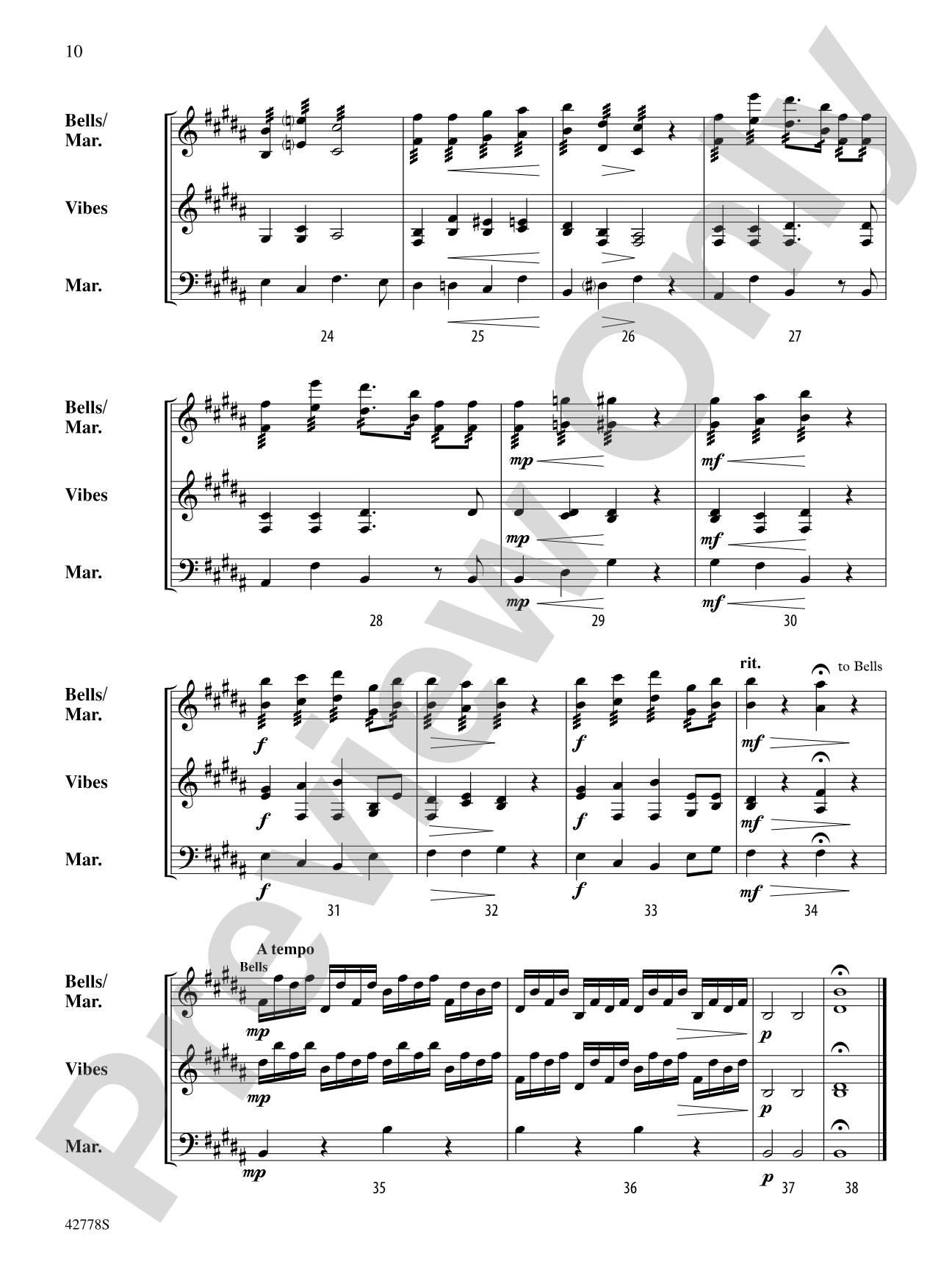 Classic Mallet Trios---Beethoven: Mallet Instrument Book