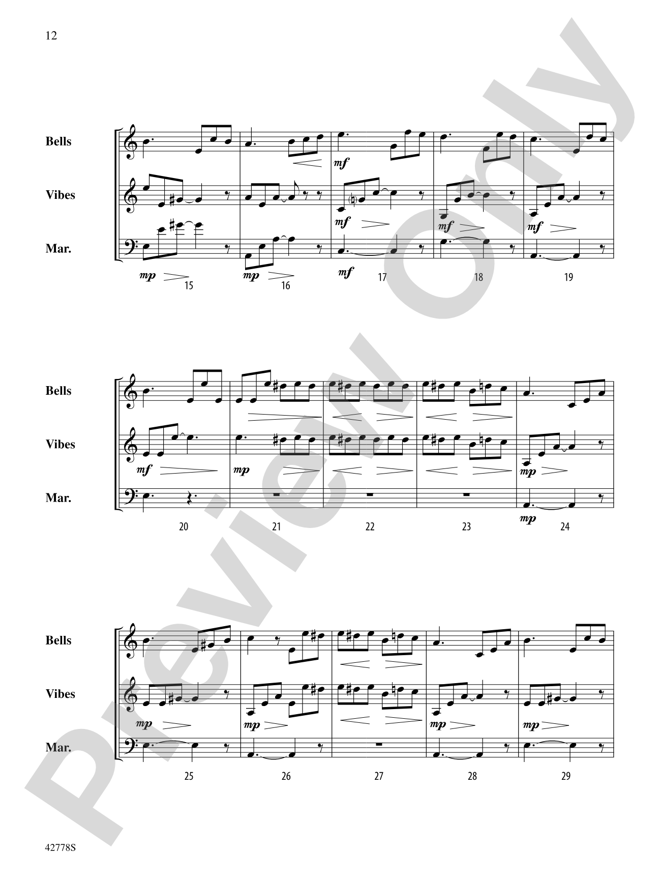 Classic Mallet Trios---Beethoven: Mallet Instrument Book
