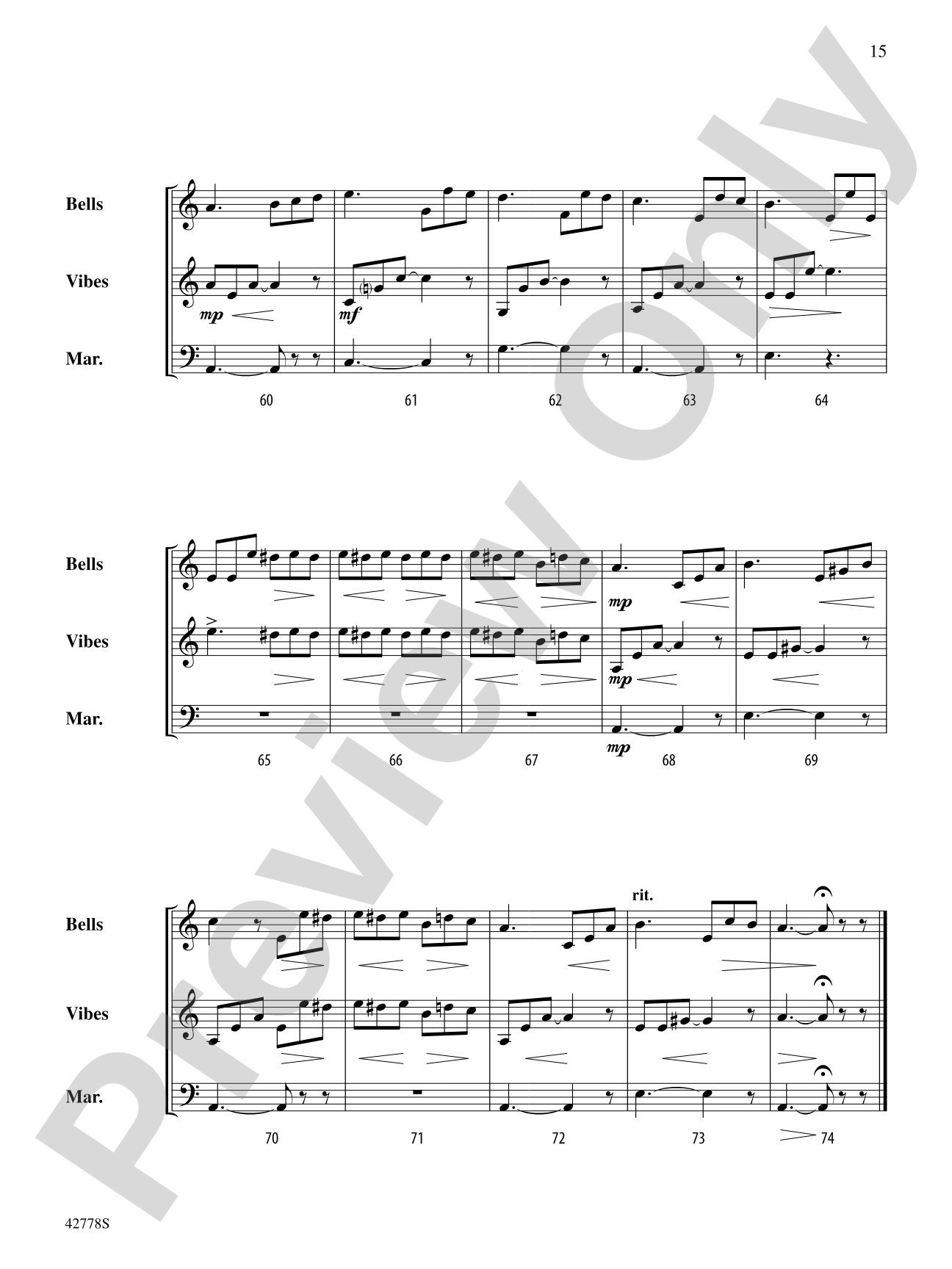 Classic Mallet Trios---Beethoven: Mallet Instrument Book