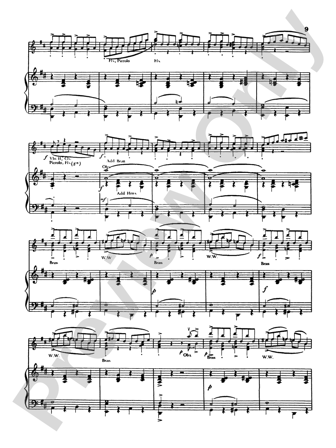 Fiddle-Faddle: Full Orchestra Conductor Score & Parts