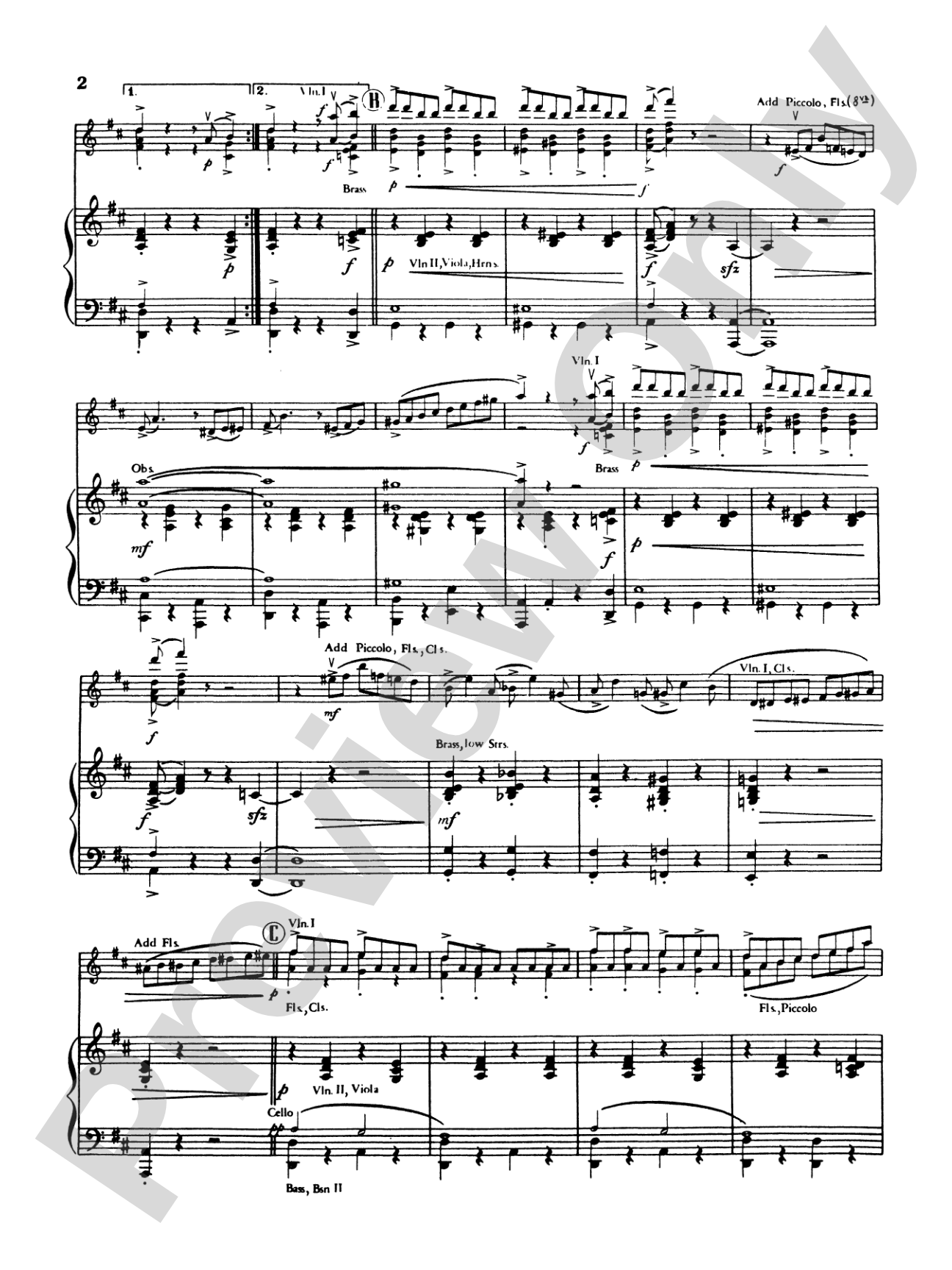 Fiddle-Faddle: Full Orchestra Conductor Score & Parts