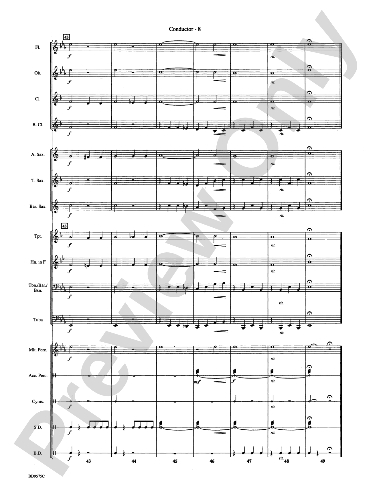 American Fantasy (based on "America" and "America, the Beautiful"): Concert Band Conductor Score & Parts