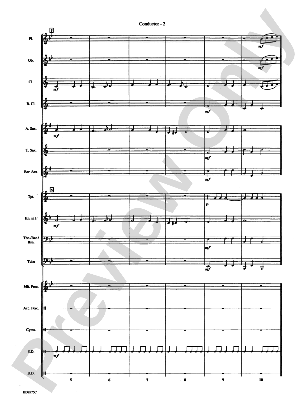 American Fantasy (based on "America" and "America, the Beautiful"): Concert Band Conductor Score & Parts