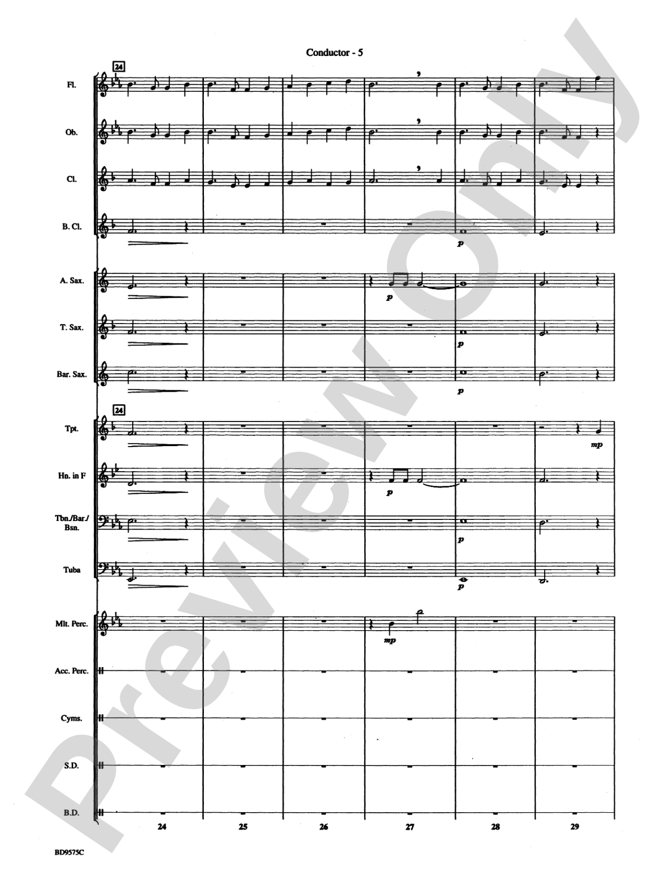 American Fantasy (based on "America" and "America, the Beautiful"): Concert Band Conductor Score & Parts