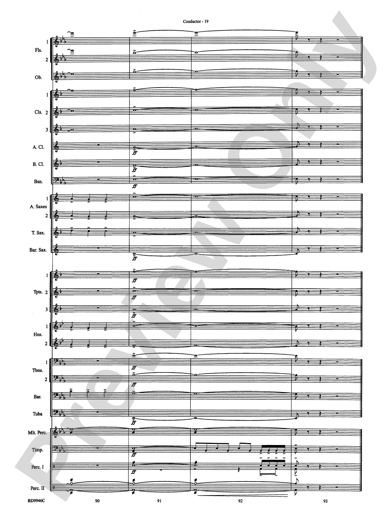 Winterfest: Concert Band Conductor Score & Parts