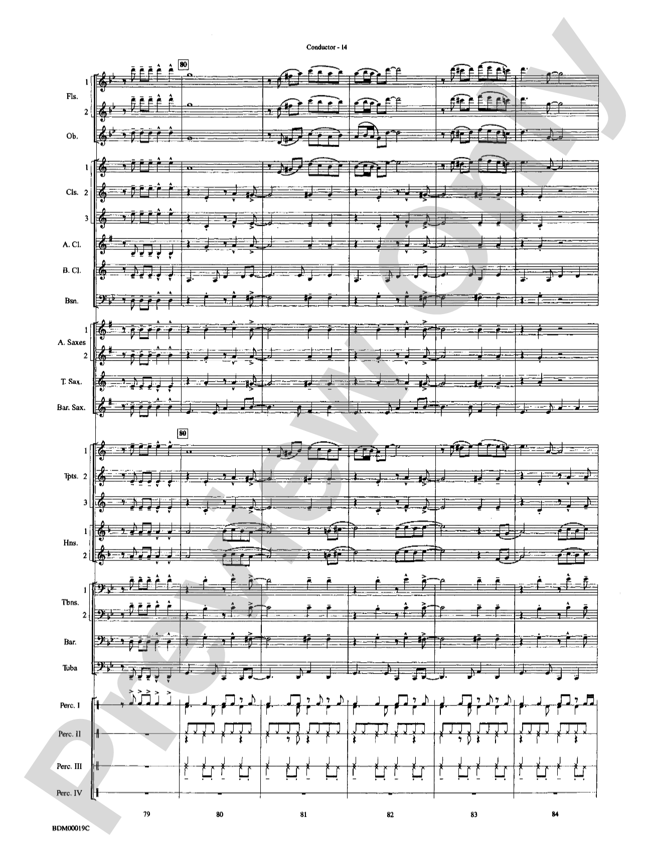 Carnaval de Brasil: Concert Band Conductor Score & Parts