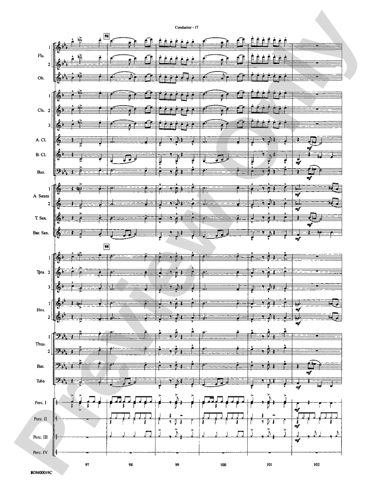 Carnaval de Brasil: Concert Band Conductor Score & Parts