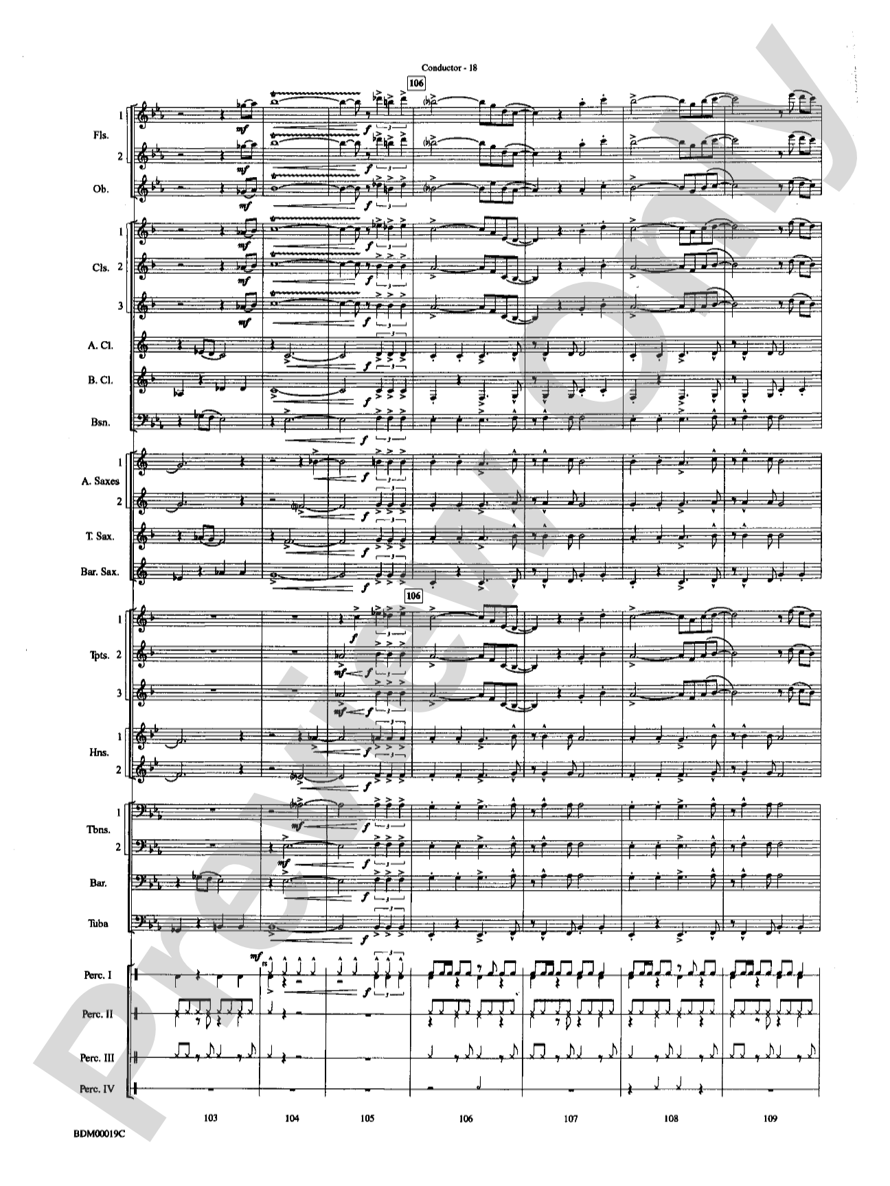 Carnaval de Brasil: Concert Band Conductor Score & Parts