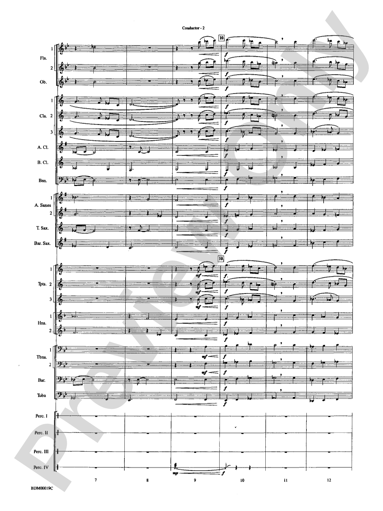 Carnaval de Brasil: Concert Band Conductor Score & Parts