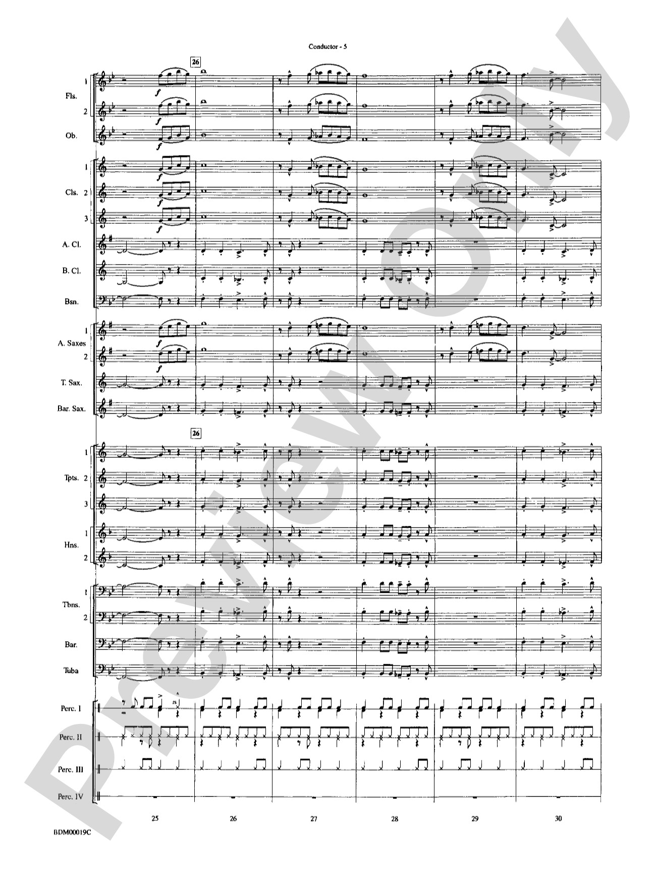 Carnaval de Brasil: Concert Band Conductor Score & Parts