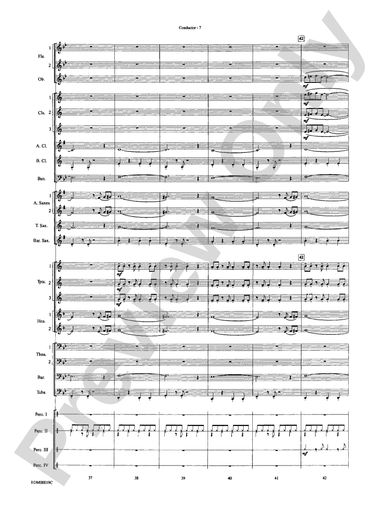 Carnaval de Brasil: Concert Band Conductor Score & Parts