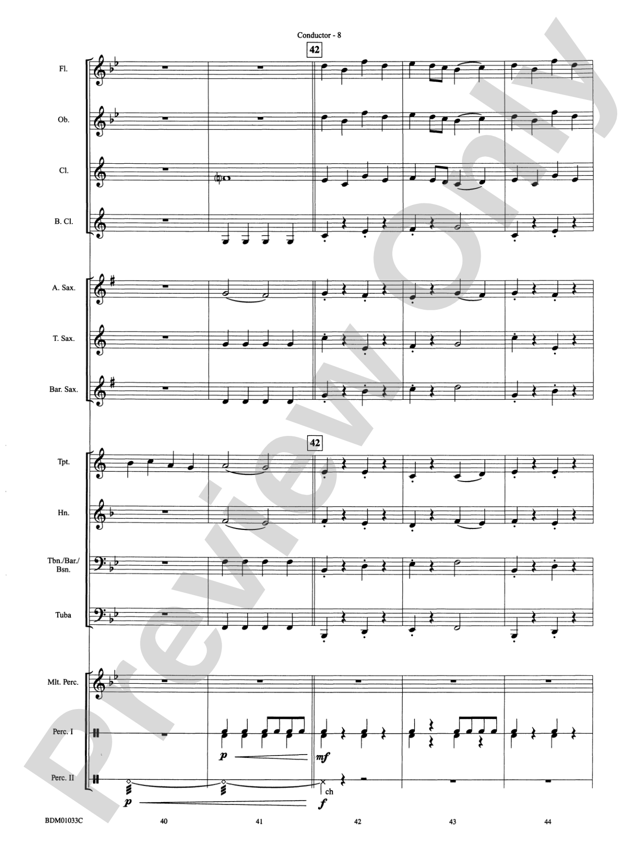 Heritage (Concert Overture): Concert Band Conductor Score & Parts