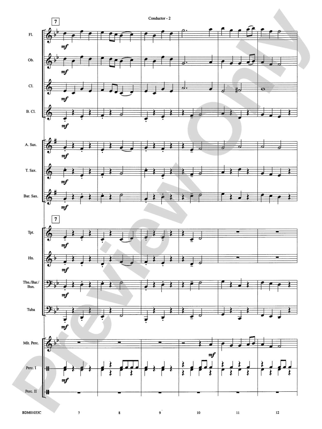 Heritage (Concert Overture): Concert Band Conductor Score & Parts