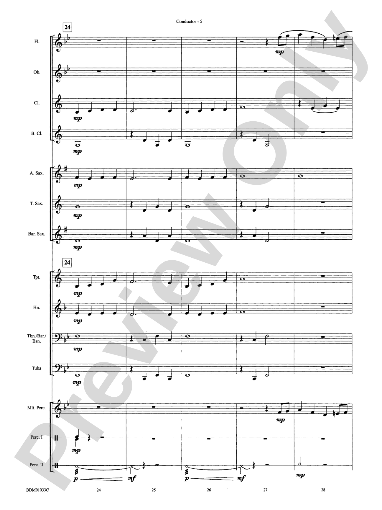 Heritage (Concert Overture): Concert Band Conductor Score & Parts