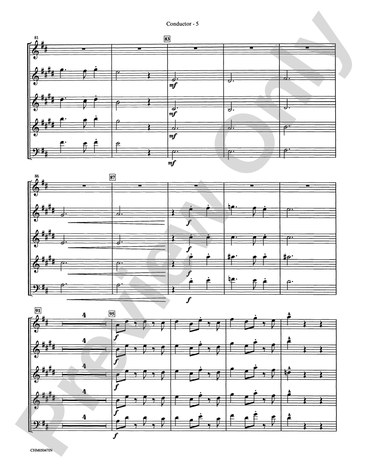 It's the Most Wonderful Time of the Year: Choral Instrumental Parts