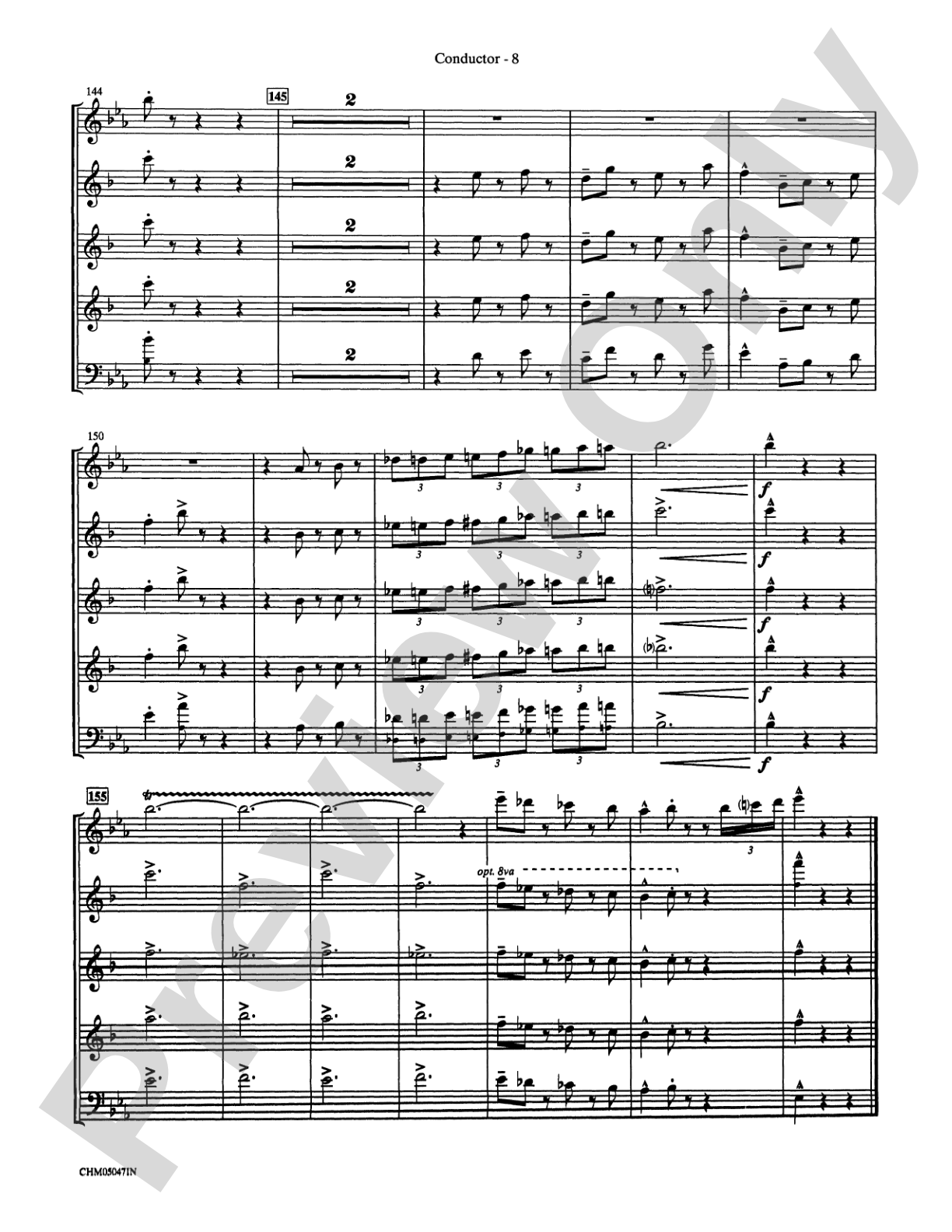 It's the Most Wonderful Time of the Year: Choral Instrumental Parts