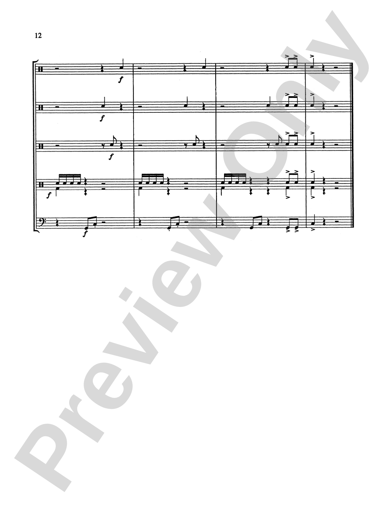 Drums Galore: Percussion Ensemble Book