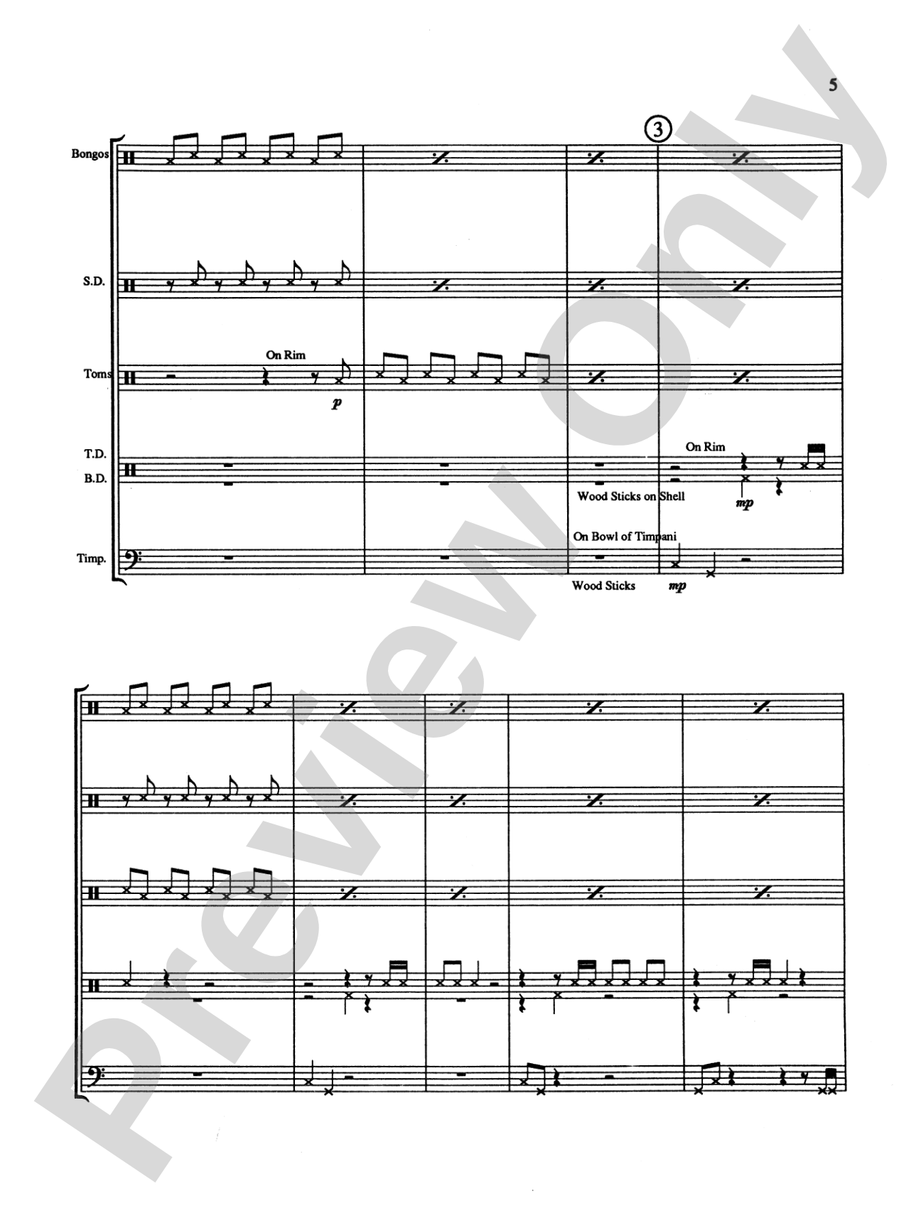Drums Galore: Percussion Ensemble Book