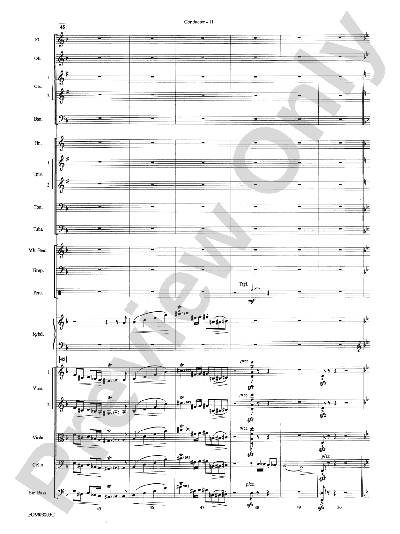 Harry Potter and the Chamber of Secrets, Themes from: Full Orchestra Conductor Score & Parts