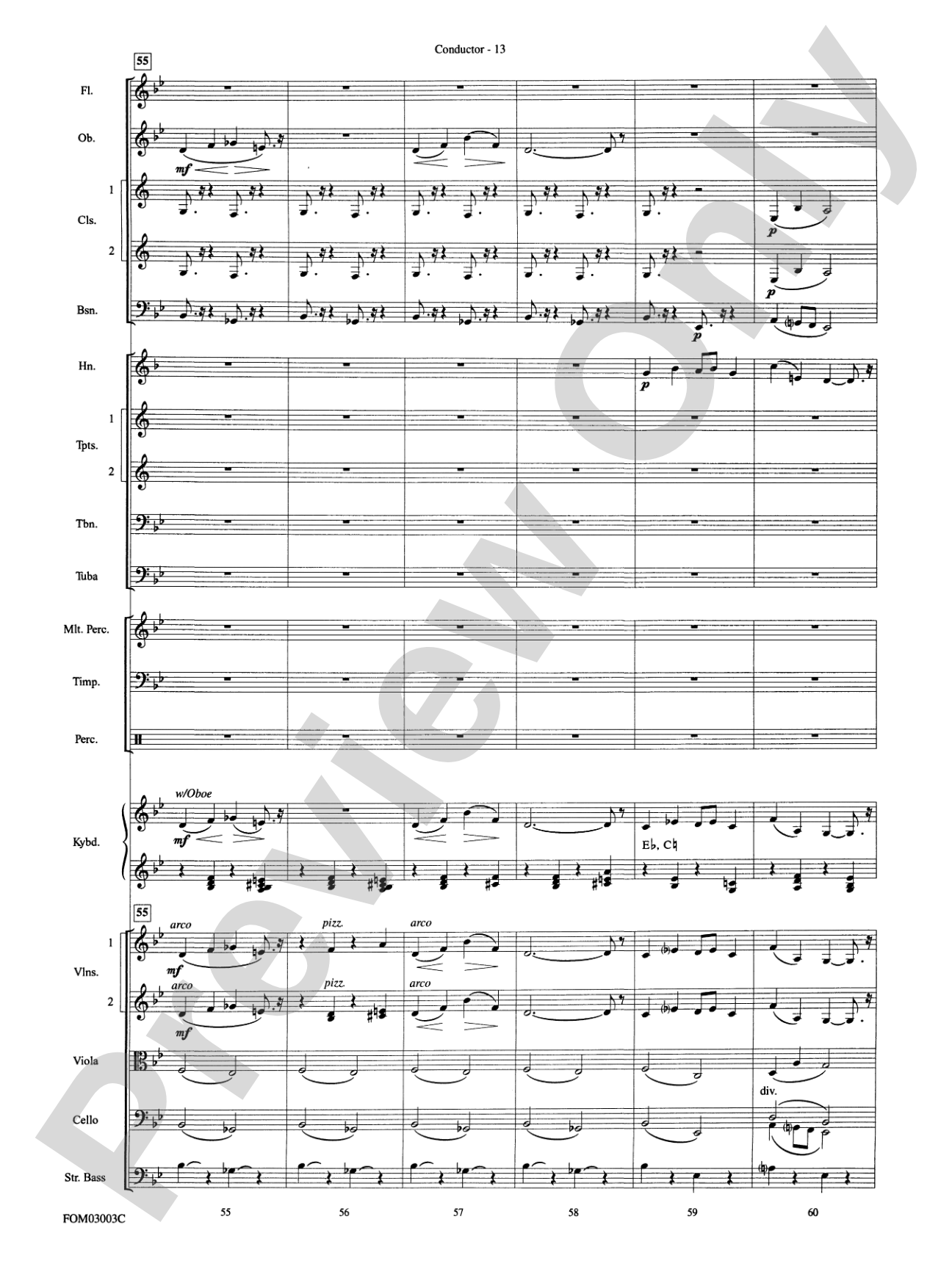Harry Potter and the Chamber of Secrets, Themes from: Full Orchestra Conductor Score & Parts