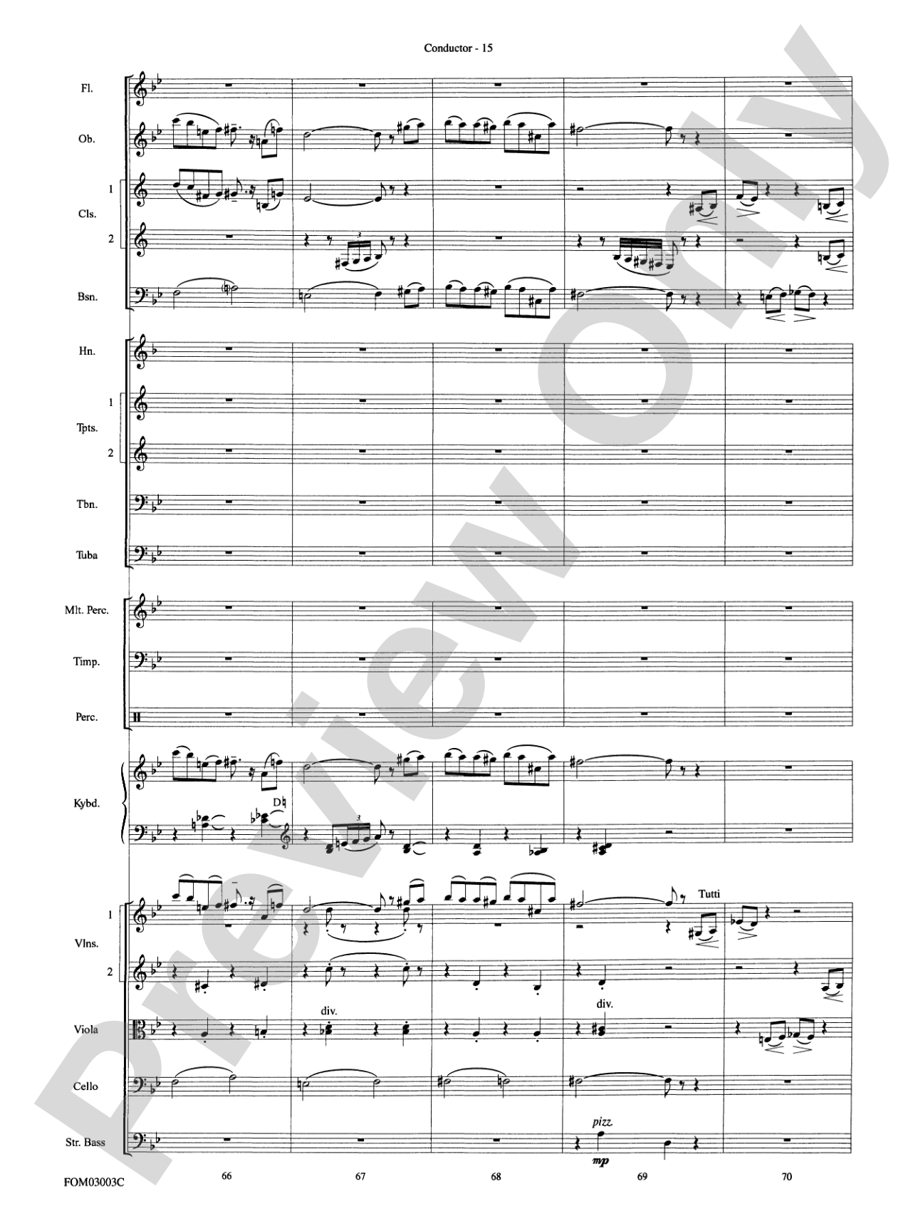 Harry Potter and the Chamber of Secrets, Themes from: Full Orchestra Conductor Score & Parts