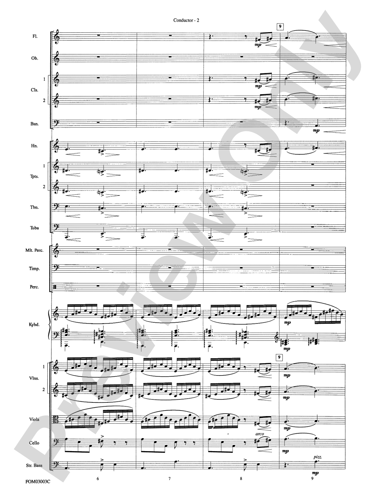 Harry Potter and the Chamber of Secrets, Themes from: Full Orchestra Conductor Score & Parts