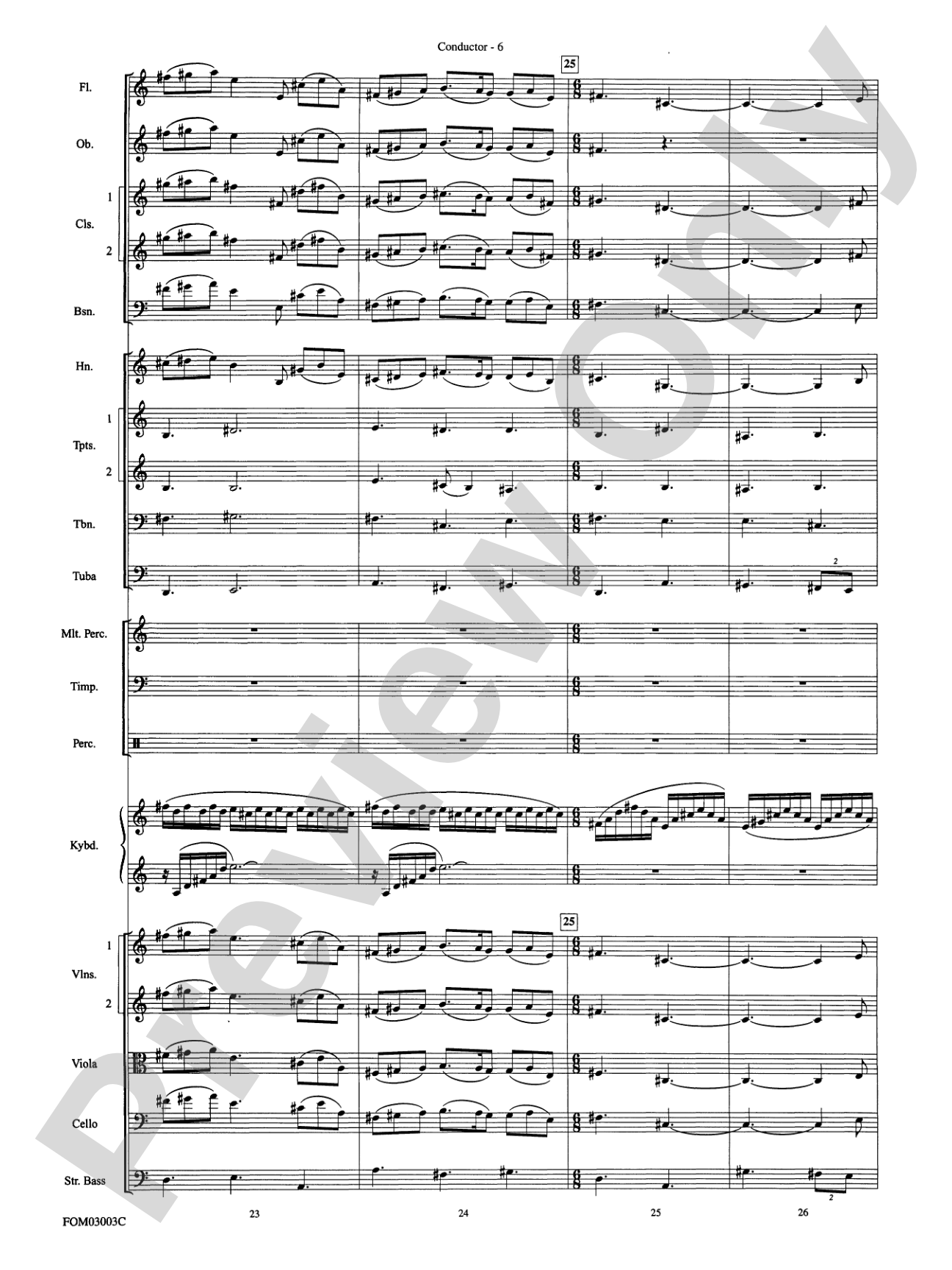 Harry Potter and the Chamber of Secrets, Themes from: Full Orchestra Conductor Score & Parts
