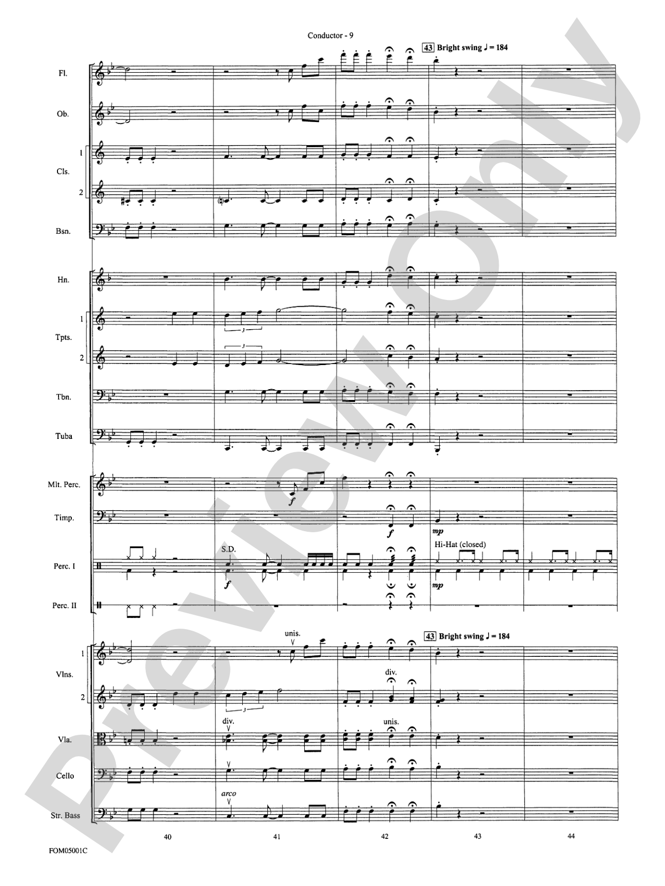 Cole Porter Classics: Full Orchestra Conductor Score & Parts