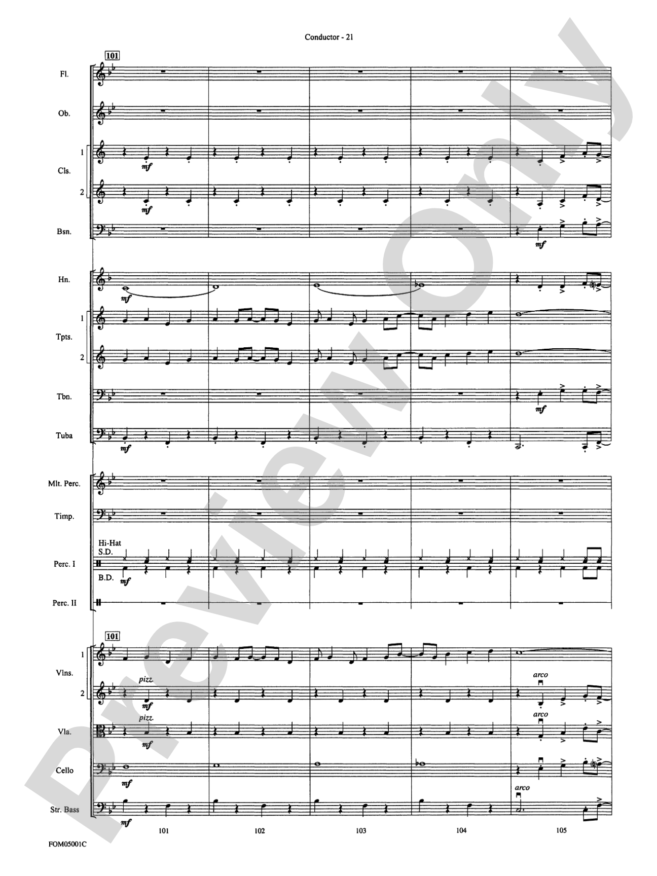 Cole Porter Classics: Full Orchestra Conductor Score & Parts