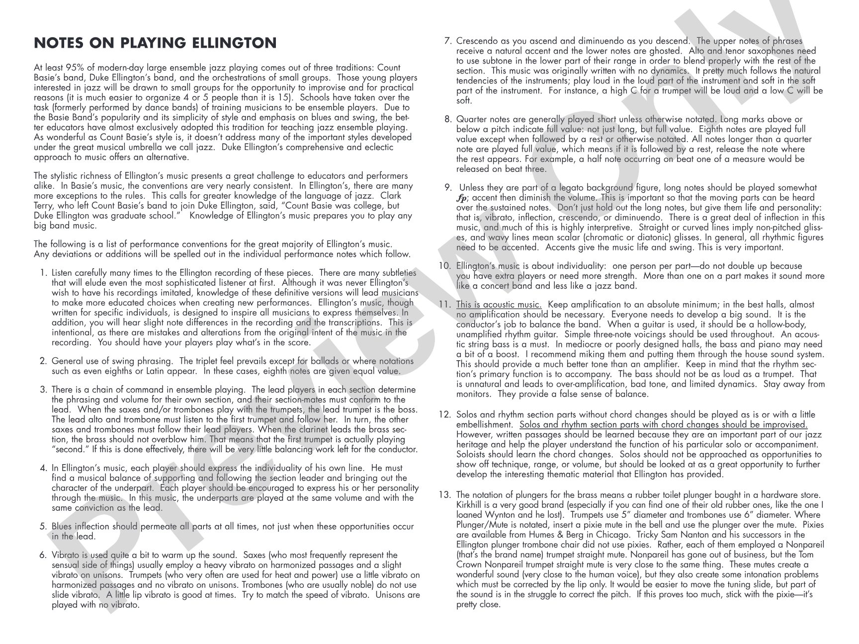 Almost Cried: Jazz Ensemble Conductor Score & Parts