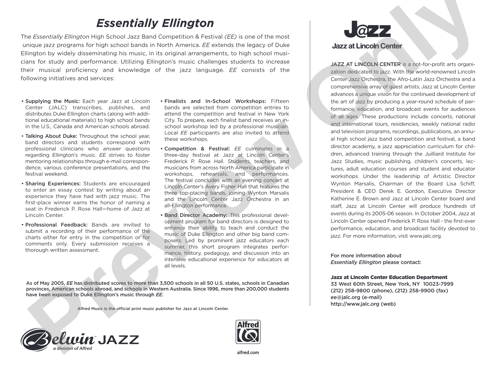 All Too Soon: Jazz Ensemble Conductor Score & Parts