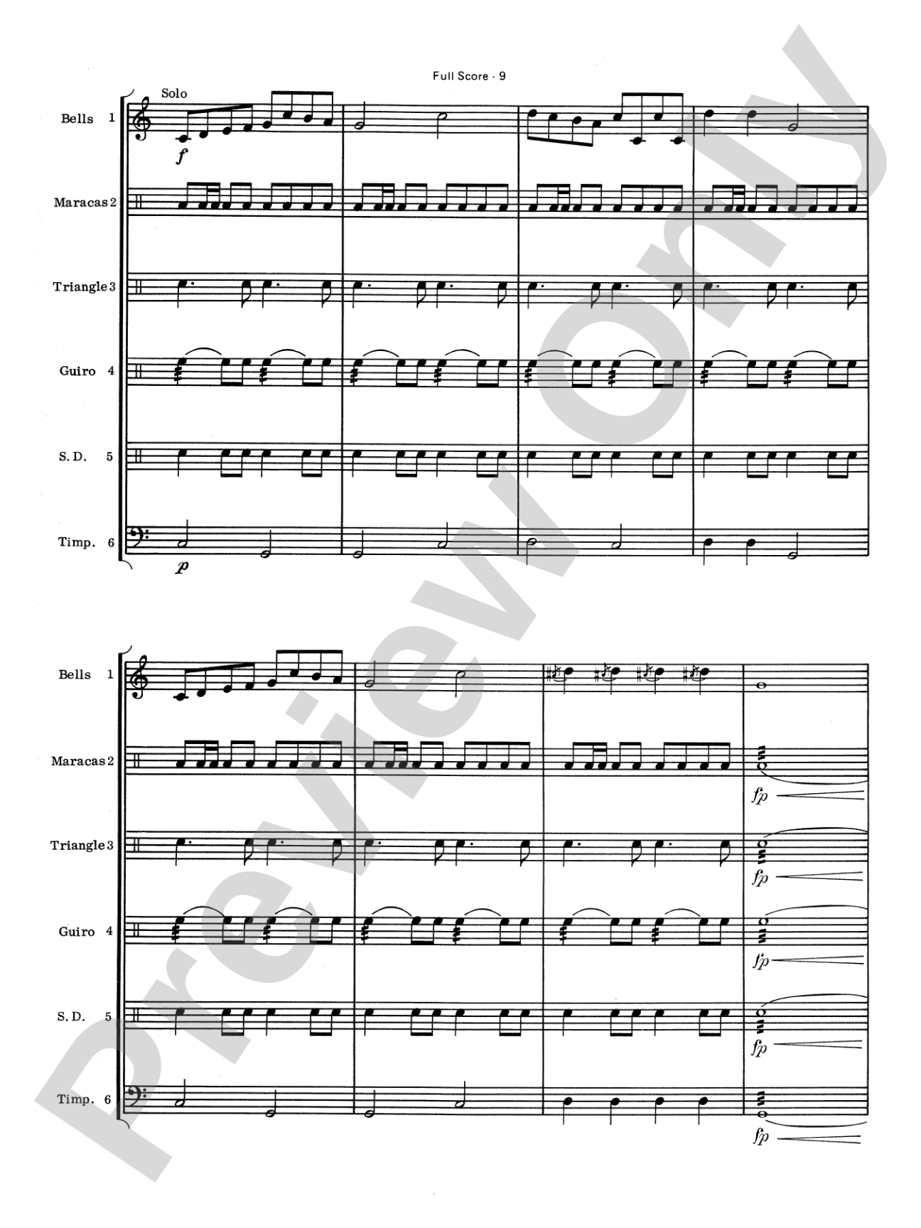 Latin Fantasy: Percussion Ensemble Book
