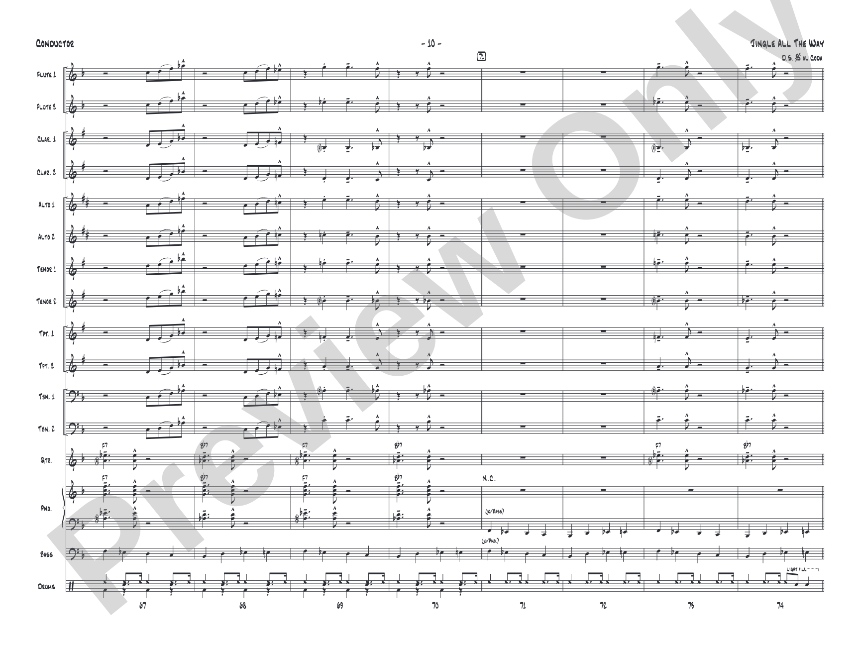 Jingle All the Way: Score