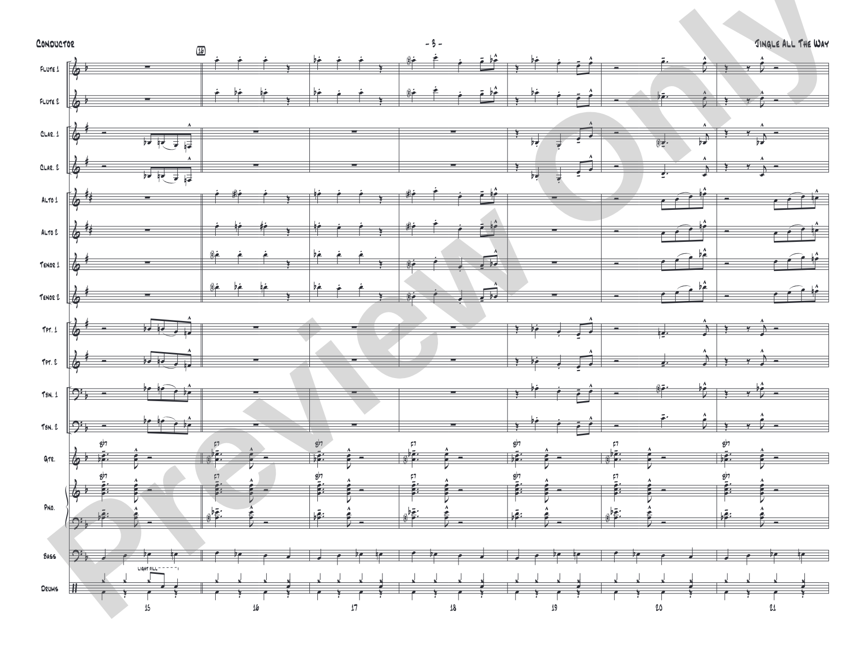 Jingle All the Way: Score