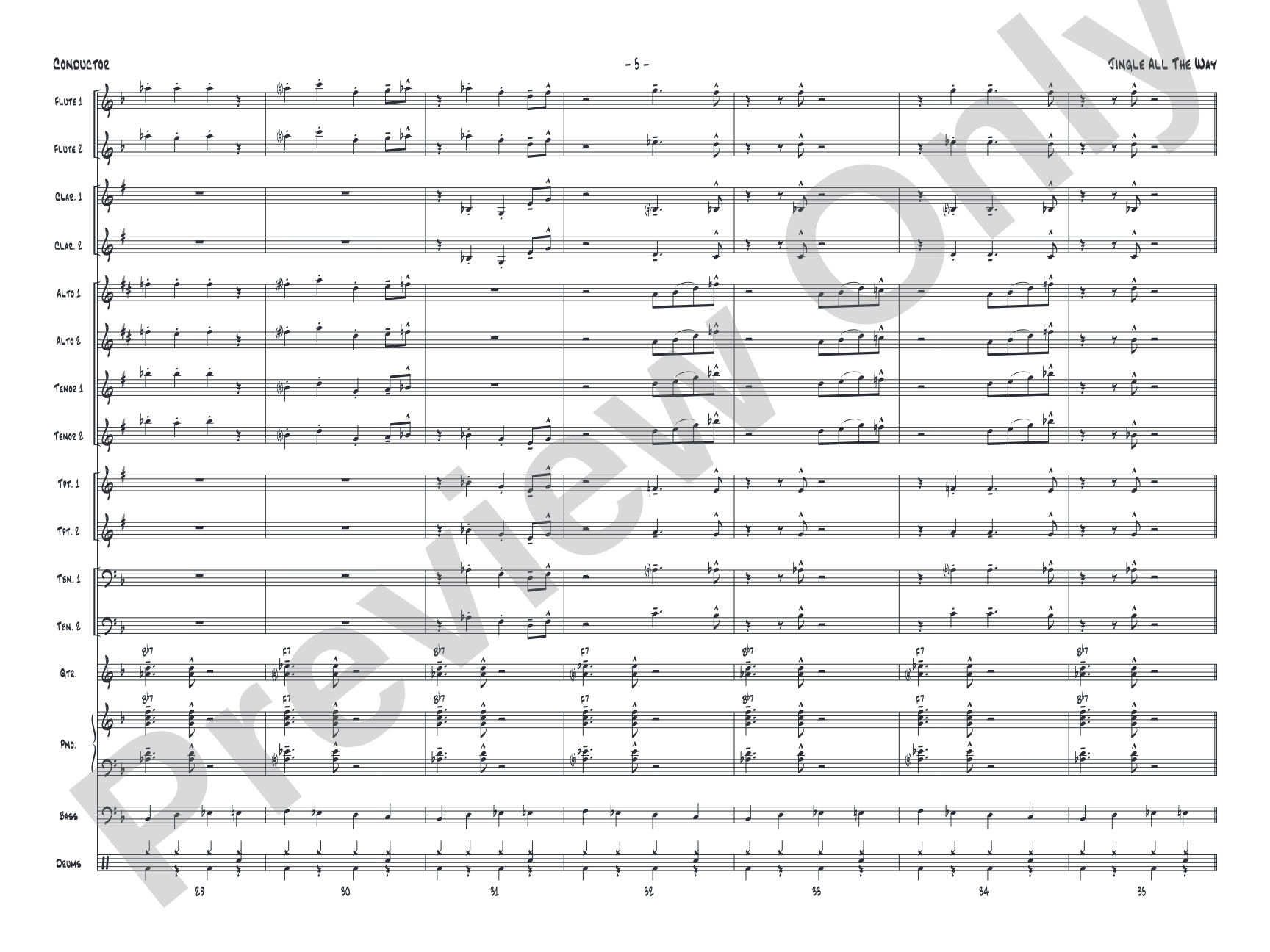 Jingle All the Way: Score