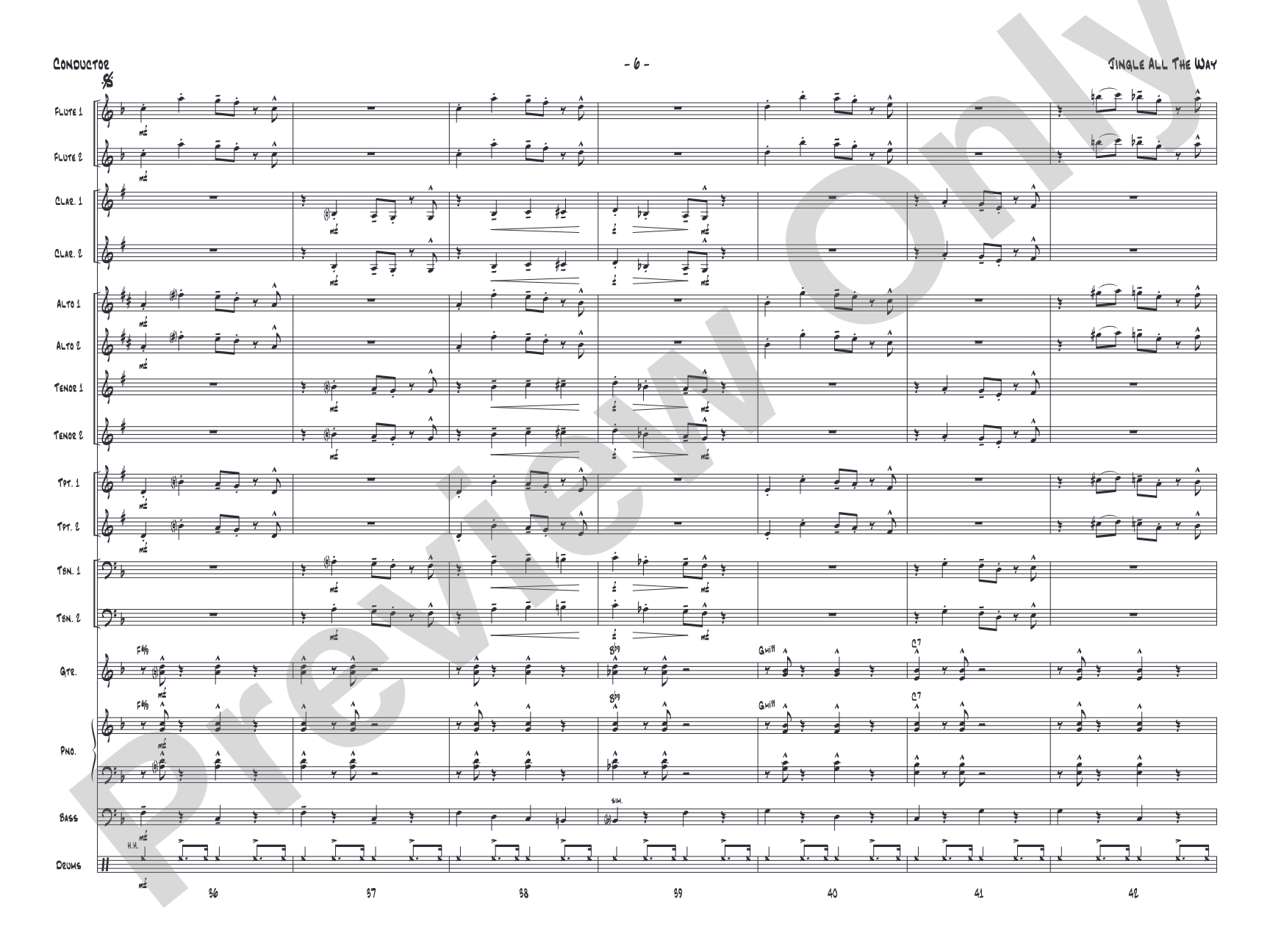 Jingle All the Way: Score