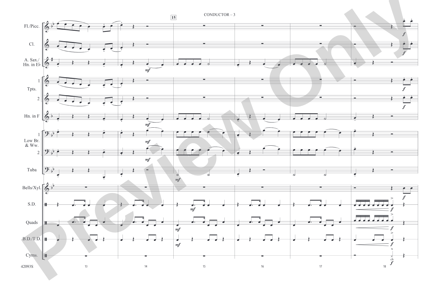 Best Song Ever: Marching Band Conductor Score & Parts