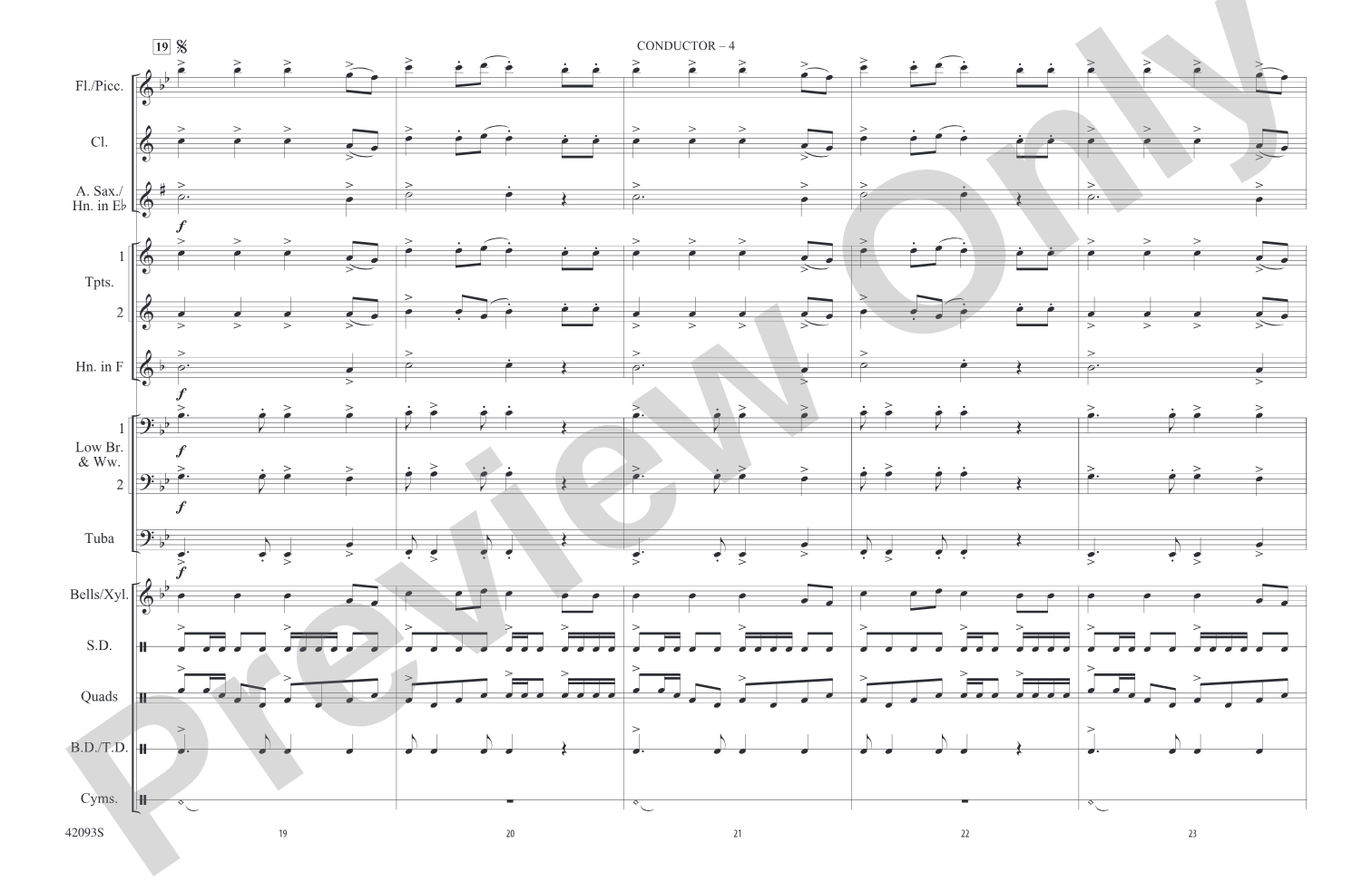 Best Song Ever: Marching Band Conductor Score & Parts