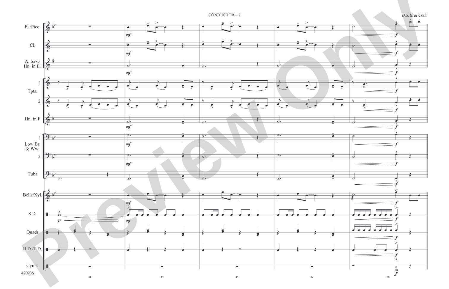 Best Song Ever: Marching Band Conductor Score & Parts
